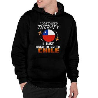Chile Flag I Funny Chilean Flag I Vacation Gift I Chile Hoodie | Mazezy