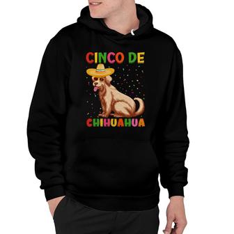 Cinco De Mayo Chihuahua Dog Cute Cinco De Mayo Hoodie - Thegiftio UK