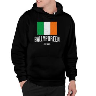 City Of Ballyporeen Ireland Men Women Kids Irish Flag Hoodie | Mazezy