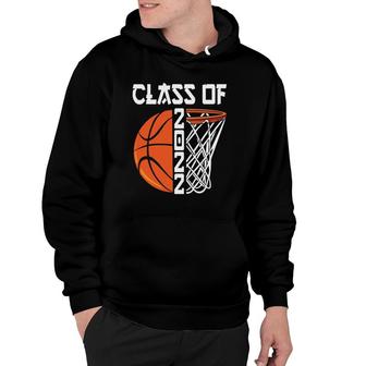Class Of 2022 Basketball Player Gift Graduation Senior Hoodie | Mazezy