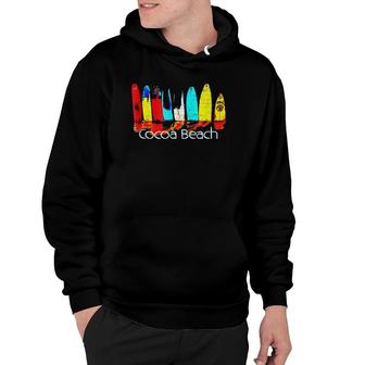 Cocoa Beach Florida Surfing Hoodie | Mazezy