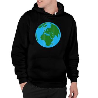 Colored Globe Earth Day Hoodie | Mazezy