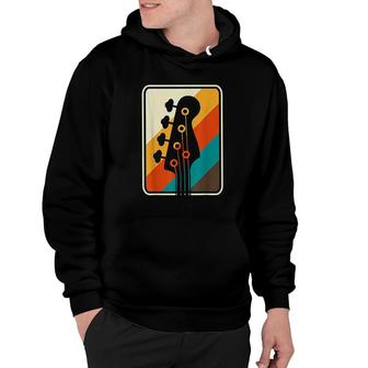 Colorful Musician Gift Idea Bass Guitar Hoodie | Mazezy