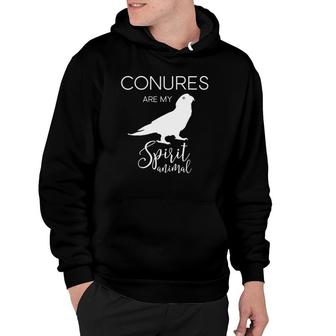Conure Parrot Bird Spirit Animal Hoodie | Mazezy