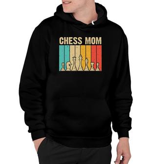 Cool Chess Lover Art For Mom Mother Novelty Chess Player Hoodie | Mazezy