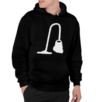 Cool Vacuum Cleaner Print Hoodie | Mazezy