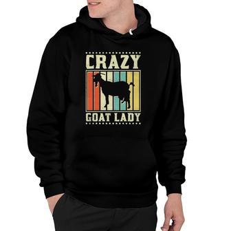 Crazy Goat Lady Goat Lover Hoodie | Mazezy