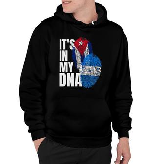 Cuban And Honduran Dna Flag Heritage Mix Hoodie | Mazezy
