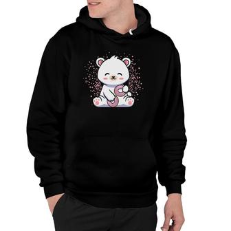 Cute Bear Kawaii Style Polar Bear Hoodie | Mazezy