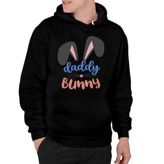 Cute Daddy Bunny Family Matching Easter Bunny Egg Hunting Hoodie - Thegiftio UK