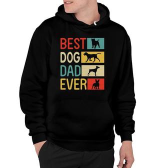 Cute Dogs Happy Best Dog Dad Ever Mother Father Day Dog Daddy Son Daughter Hoodie | Mazezy