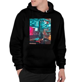 Cyber Dreamer Artistic Gift Hoodie | Mazezy