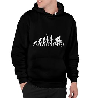 Cycling Evolution Funny Hoodie | Mazezy