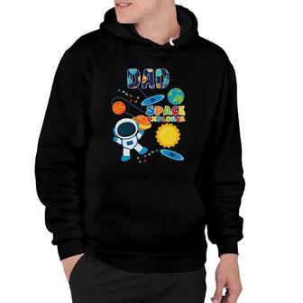 Dad Outer Space Astronaut For Father's Day Gift Hoodie | Mazezy