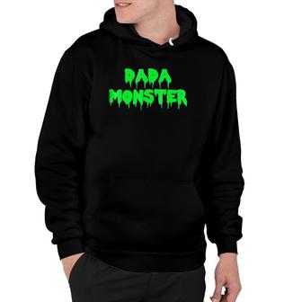 Dada Monster Funny Horror Movie Dad Slime Hoodie | Mazezy