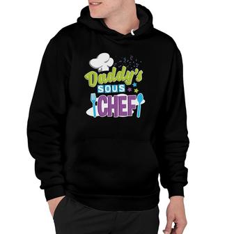 Daddy's Sous Chef Kid's Cooking Hoodie | Mazezy