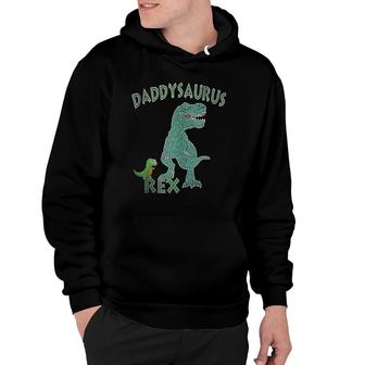 Daddysaurus Rex Tyrannosaurus Dino Dad Hoodie | Mazezy
