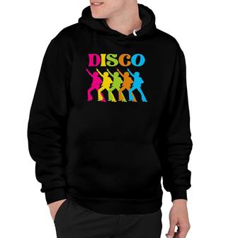 Disco 70S 1970S Seventies Costume Retro Dance Party Hoodie | Mazezy