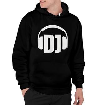 Dj With Headphones Hoodie | Mazezy