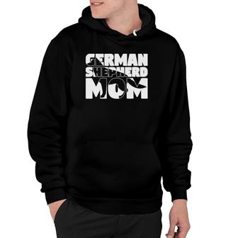 Dog Mother Gift 'German Shepherd Mom' Funny German Shepherd Hoodie | Mazezy
