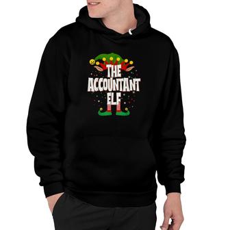 Elves Group The Accountant Elf Christmas Hoodie | Mazezy
