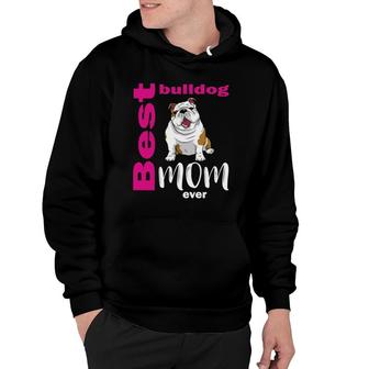 English Bulldog Mom Product Hoodie | Mazezy