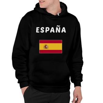 Espana Spain Flag Souvenir Spanade Hoodie | Mazezy
