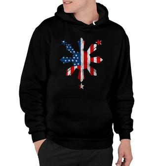 Filipino Pinoy Pride American Flag Philippines 4Th Of July Hoodie | Mazezy