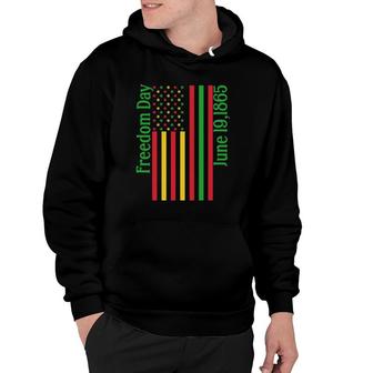 Freedom Day June 19 1865 Juneteenth Hoodie | Mazezy