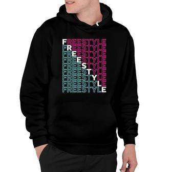 Freestyle Full Front 80S Electronic Dance Music Hoodie | Mazezy