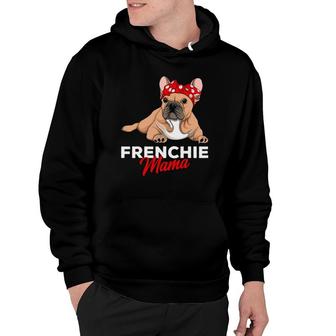 Frenchie Mama Funny French Bulldog Dog Mom Cute Girls Gift Hoodie | Mazezy