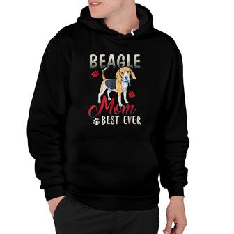 Funny Beagle Mom Best Ever Hoodie | Mazezy