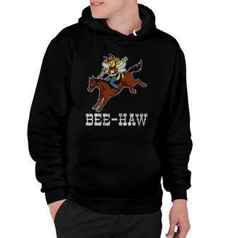 Funny Bee Kids Cowboy Gifts Boys Girls Horse Rodeo Hoodie | Mazezy