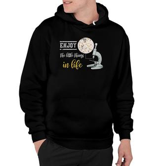 Funny Biology Teacher Scientist Gift Microscope Biology Hoodie | Mazezy