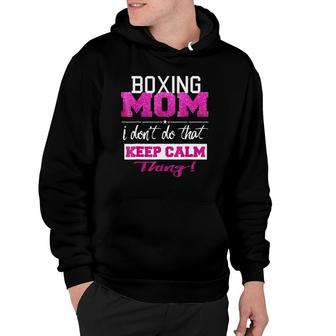 Funny Boxing Mom Best Mother Hoodie | Mazezy