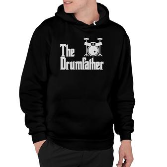 Funny Father's Day The Drum-Father Drummer Musician Dad Gift Hoodie | Mazezy
