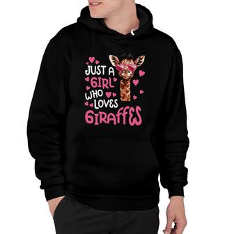 Funny Giraffe Motive For All Lover Of Animal Zoo Giraffe Hoodie | Mazezy