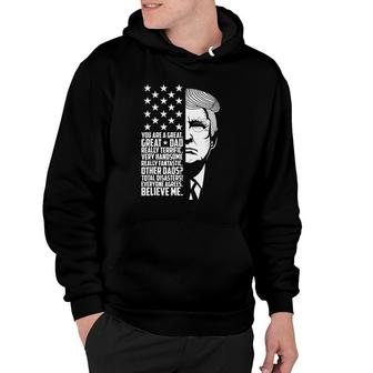 Funny Great Dad Donald Trump Father's Day Gift Hoodie | Mazezy