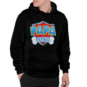Funny Papa Patrol – Dog Mom, Dad For Men Women Hoodie | Mazezy