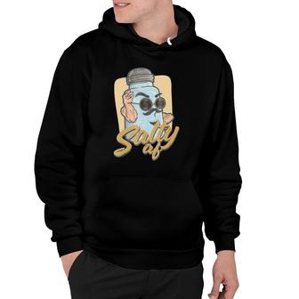 Funny Salty Af Sarcastic Novelty Hipster Sassy Hoodie | Mazezy