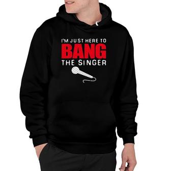 Funny Singer Vocalist Band Groupie Hoodie | Mazezy