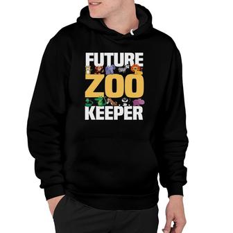 Future Zookeeper Zoogoer Zoo Costume Animal Lover Keeper Hoodie | Mazezy