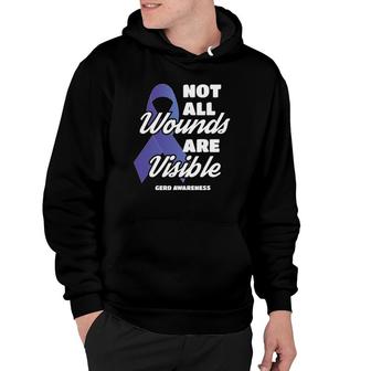 Gerd Awareness Not All Wounds Are Visible Hoodie | Mazezy
