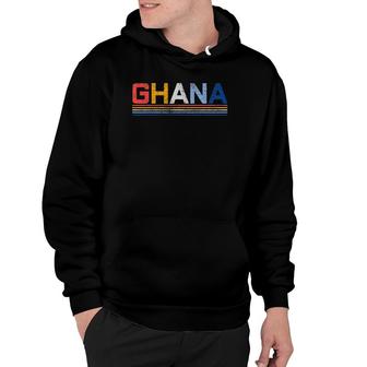Ghana West Africa Country Gift Ghanaian Vintage Hoodie | Mazezy