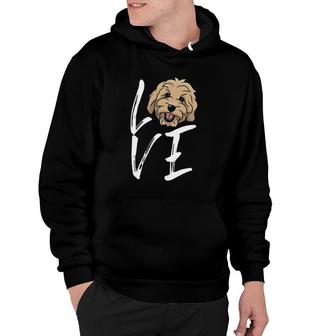 Goldendoodle Love Cute Doodle Dog Hoodie | Mazezy