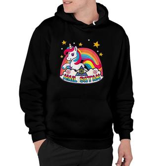 Goth Kawaii Rainbow Hoodie | Mazezy