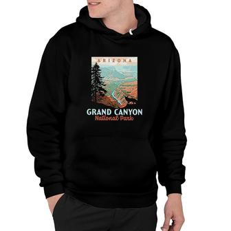 Grand Canyon National Park Arizona Vintage Style Hoodie - Seseable