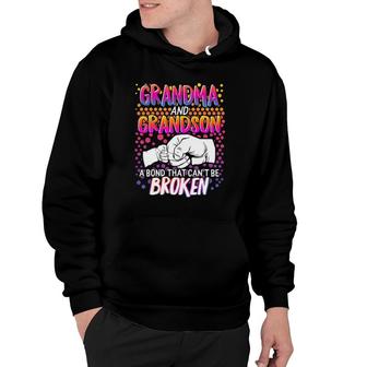 Grandma And Grandson Matching Mothers Day Mommy Grandparent Hoodie | Mazezy