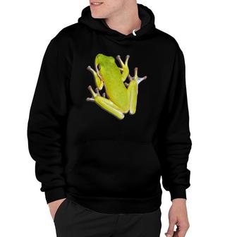Green Tree Frog Lover Gift Hoodie | Mazezy