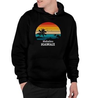Hakalau Hawaii Palm Tree Gift Hoodie | Mazezy